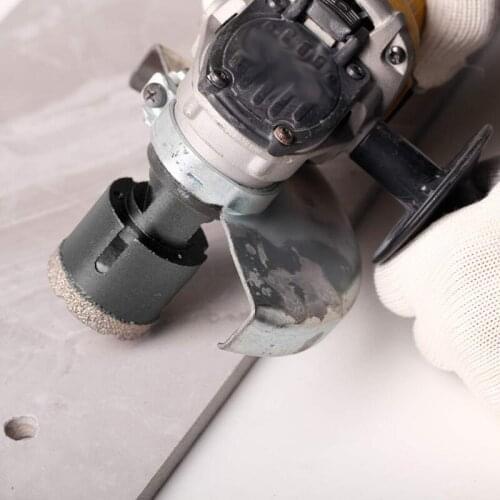 M14 Thread Dry Vacuum Brazed Diamond Drilling Core Bit 25-70mm Ceramic Tile Hole Saw Granite Marble Drill Bits Woodworking Tool