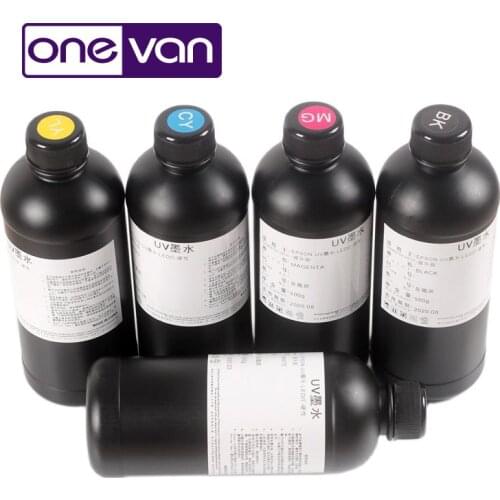 One bottle of soft ink 500ml, Epson print head UV printer for LED lights, R1390 R1800 L800 L1800 UV printer A3 / A4UV printer