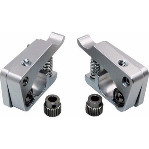 MK10 Remote Direct Extruder Aluminum Extrusion 1.75mm Right Left Hand Arm Full Metal Bowden 3D Printers Parts with 26 Tooth Gear