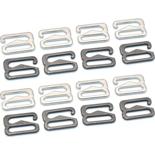 G Adjustable Buckle Lingerie Buckle Bra Strap Slide - Metal Clothes Belt Buckle G Hook for Lingerie Making Sewing Projects