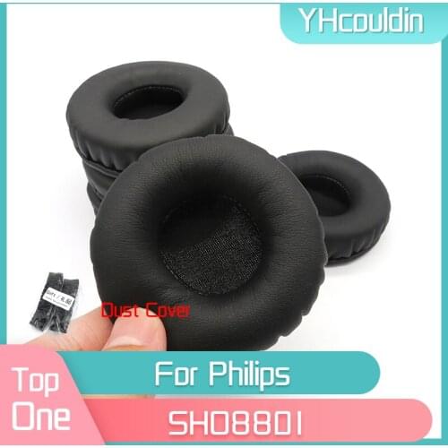 YHcouldin Earpads For Philips SHO8801 Headphone Replacement Pads Headset Ear Cushions