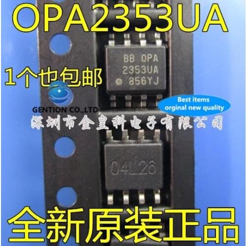 10PCS 2353 ua OPA2353UA OPA2353 SOP8 instrumentation amplifier in stock 100% new and original