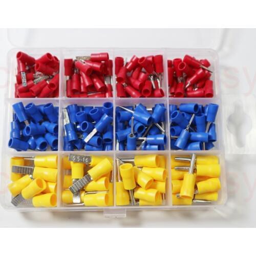 200pcs/lot DBV terminal color male 100pcs+PTV male 100 PCS wire cable connector Combined suit