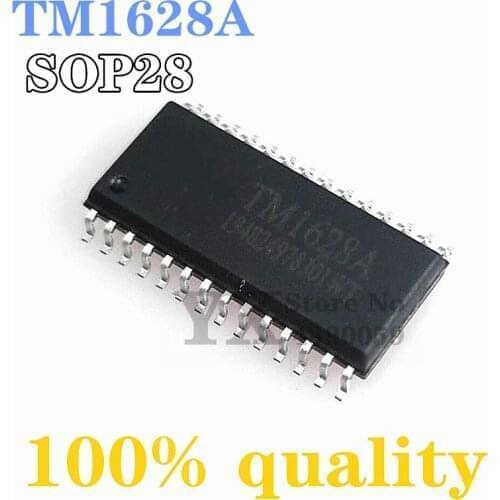 6 pçs/lote TM1628 HT1628 SM1628 HT1628B TM1628A SOP28