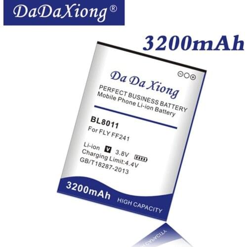 Da Da Xiong high capacity 3200mAh BL8011 Battery for FLY FF241 Cell Phone battery