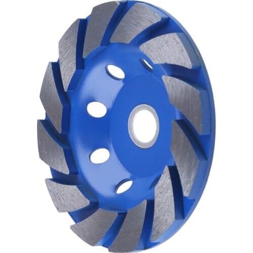 125mm Diamond Grind Cup Segment Grinding Wheel Disc for Angle Grinder Accessory