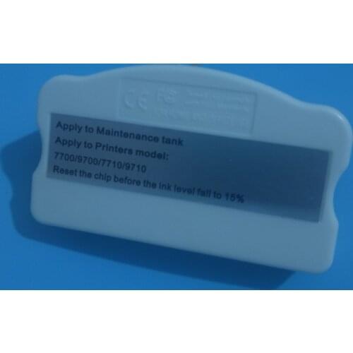 Chip resetter for epson stylus pro 9700 9900 7700 7890 9908 9910 7900 maintenance tank waste tank