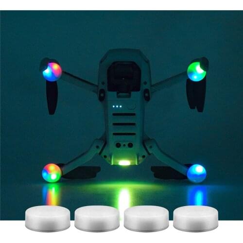 For Mavic Air 2/Mavic Mini/Spark Drone Accessories 4pcs/set Universal Drone Night Flight Light Flashing Light