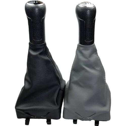 Gear Shift Knob Lever Shifter Gaiter Boot Cover Collar Case For VW Polo 9N 9N2 GTI 2002 2003 2004 2005 2006 2007 2008 2009 2010