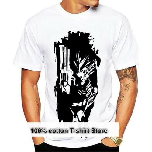 Men Short sleeve tshirt Trigun Anime Trigun T Shirt Women t-shirt