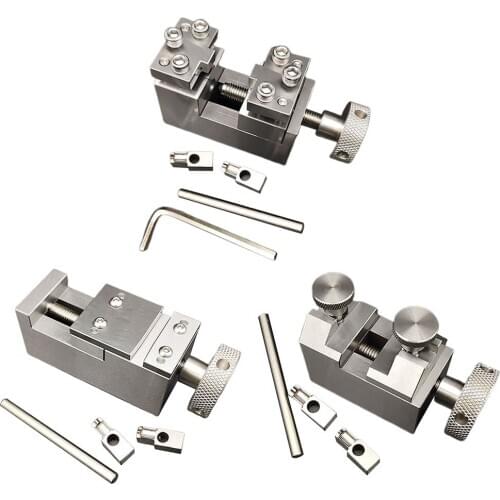 Metal Watch Link Pin Remover Repair Tool Kit for Watchmakers Jeweler with 2