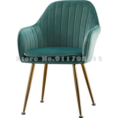 Nordic Dining Chair Family Modern Simple Back Stool Bedroom Net Red Chair Makeup Manicure Hotel Luxury Chair