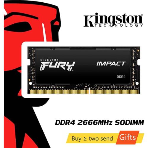Kingston HyperX Impact 8GB 16GB DDR4 2666MHz Laptop RAM CL15 SODIMM 1.2V 260-Pin notebook Internal Memory 32G 3200MHz rams