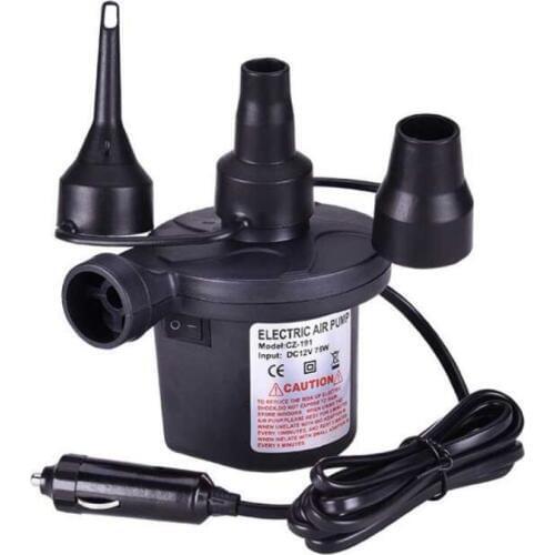 Portable Car Inflatable Pump 12V Multifunctional Car Mattress Sofa Bed Electric Air Pump