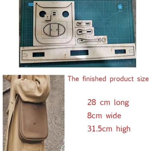 Wooden Cutting Die Diy Craft Messenger Bag Making Decor Supplies Dies Template Suitable For Common Die-Cutting Machines