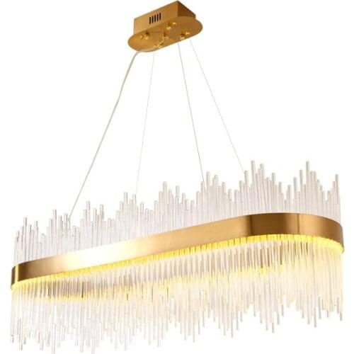 Modern Luxury Glass Led Pendant Light Dining Room Led Pendant Lamp Lustre Gold Metal Suspension Lamp Fixtures Lamparas UPS DHL