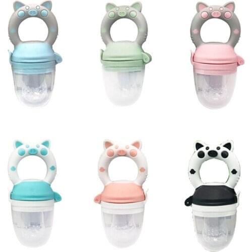 Baby Fresh Food Nibbler Feeder Cup Kids Boy Girl Fruit Nipples Feeding Cups Infant Baby Supplies Nipple Soother Bottles