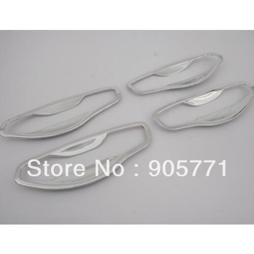 High Quality Chrome Door Cavity Cover for Hyundai Santa Fe 2013
