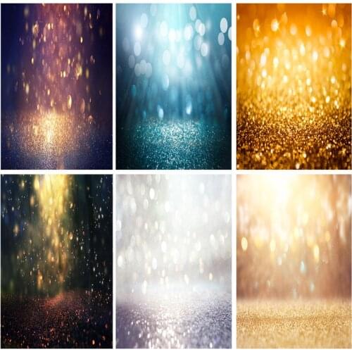ZHISUXI Vinyl Custom Photography Backdrops Prop Glitter Facula Light Spot Theme Photography Background 21318GBT-03