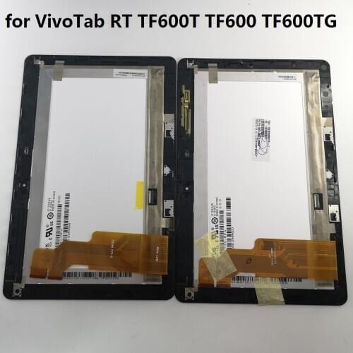 For ASUS VivoTab RT TF600T TF600 TF600TG LCD Display With Touch Full Assembly Panel Repair Parts 5234N FPC-2 41.1AU1003.204