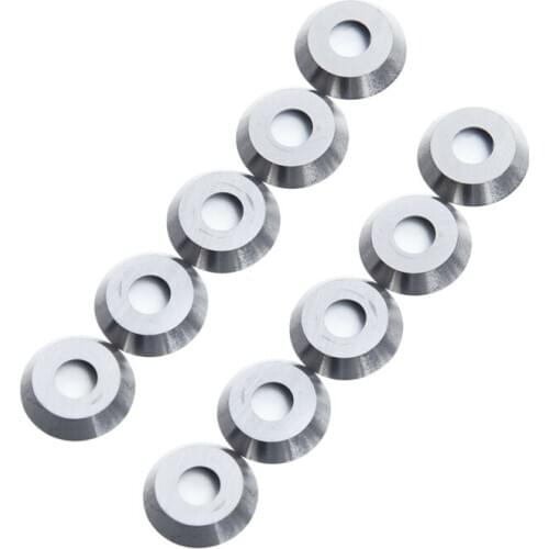 10Pcs Diameter 12mm Round Carbide Cutter Insert Fits for Ci3 Wood Turning