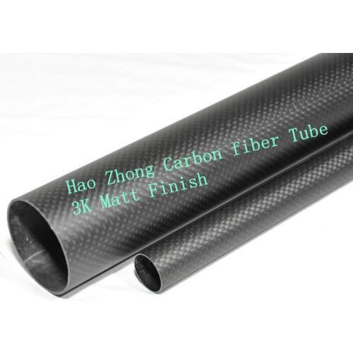 2 pcs 16MM OD x 12MM ID x 1000MM (1m) 100% Roll 3k Carbon Fiber tube / Tubing /shaft, wing tube Quadcopter arm Hexrcopter 16*12