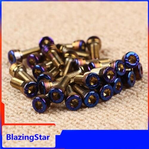 Power Conversion Electric Motor Cover Small Screws Stainless Steel M5 * 14 Titanium Screw Hex M5 5PCS Bolts