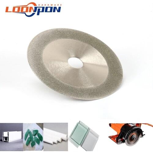 180mm 7'' Diamond Circular Saw Blade Electroplated Cutting Disc Grinding Wheel For Jade Jewlery Glass PVC Pipe New