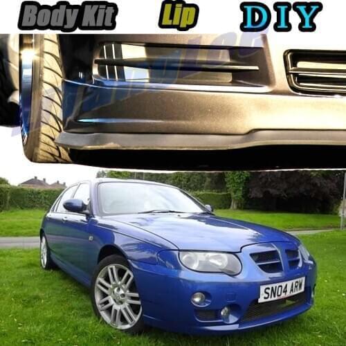 Car Bumper Lip Front Spoiler Skirt Deflector For Rover 75 1998~2005 Tune Car Modified Body Kit VIP Hella Flush Lips