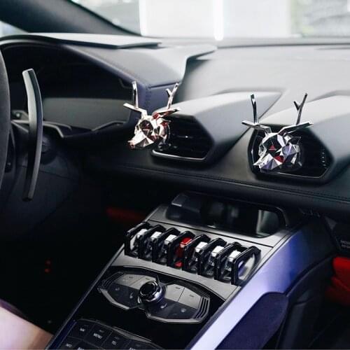 2020 Car Car Air Freshener Good Smell Car Aroma Diffuser New Deer Design Car Aromatherapy Exhaust Clip Car Air Freshener Perfume
