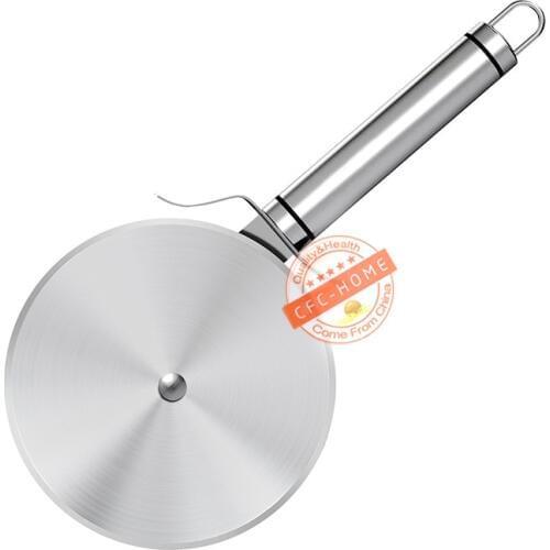 Large Stainless Steel Pizza Cutter, Dough Bread Cookies Pastry Pizza Roller Cutter Wheel, 3.78 Inch