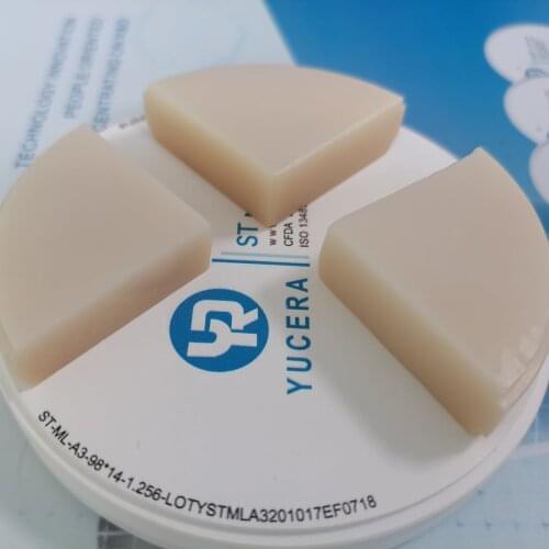 Zirconium Dental Blocks Suppliers In Cad/Cam Zirconia Material For The Other Equipments In ST Color Zirconia Block