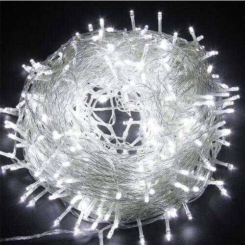 6m 10m 20m 30m 50m Christmas Wedding Party Fairy Decorative Lights Lamp Waterproof Twinkle Star Plug In String Lights