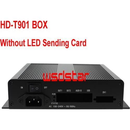 HD-T901 BOX AC100-240V Support HD-T901 Without LED Sending Card