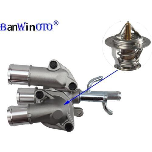 Aluminum Thermostat Assembly Housing Cover for Hyundai Accent with Thermostat Inside 2562026870 2562026120 25620-26120