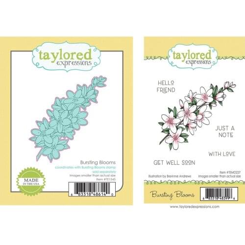 Bursting Blooms Flowers Metal Cutting Dies And Stamps Scrapbook Diary Decoration Stencil Embossing Template DIY Greeting 2021