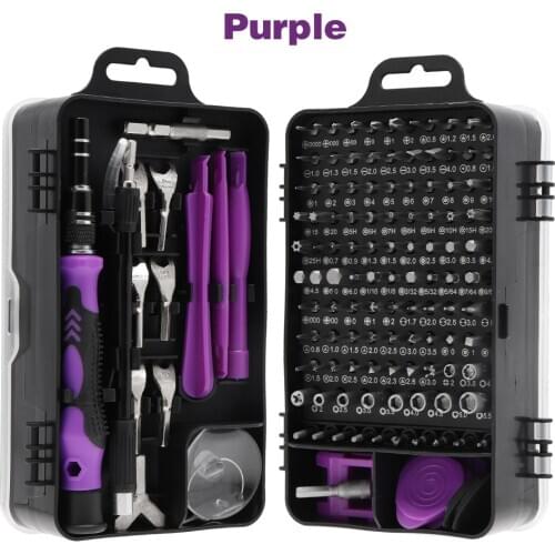 135 in 1 Screwdriver Set of Screw Driver Bit Set Multi-function Precision for Mobile Phone Repair Device Hand Tools Torx Hex