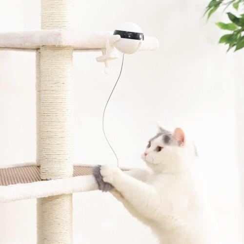 The New Electric Cat Toy Electric Lifting Ball Self-hey Cat Toy Interactive Puzzle Pet Supplies