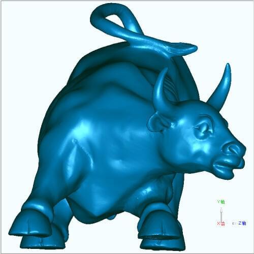 New arrival! 3D models STL for CNC STL relief Wall Street Bull