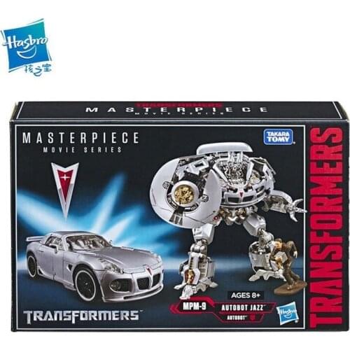 TAKARA TOMY Transformers MPM 9 Master Piece Movie Series Autobot Jazz Car Robots Collectible Models Children Gifts Toy Model
