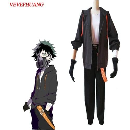 VEVEFHUANG My Hero Academia Izuku Midoriya Boku no Hero Akademia Cosplay Costumes Custom Made cosplay Halloween costume Suit