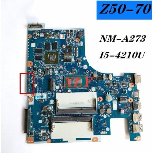 CPU I5-4210U for Lenovo Z50-70 notebook motherboard independent graphics card ACLUA/ACLUB NM-A273 GT840M 2G 100% test