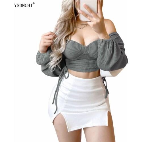 YSDNCHI Blouses With Bow