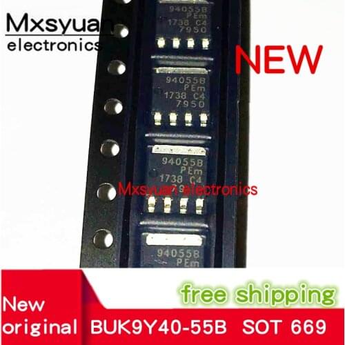 10pcs~50pcs/LOT BUK9Y40-55B 94055B Automotive voltage regulator control circuit chip 55V 26A SOT-669