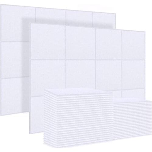 20 Pcs Sound Dampening Panel,Sound Proof Padding Beveled Edge Tiles,for Sound Insulation Acoustic Treatment