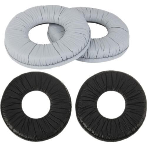 70mm Gray Black Ear Pads Replacement Ear Pad Cushions Earpads for Sony MDR-ZX100 ZX110 ZX300 V150 RP-DJ200 Headphones 12.21