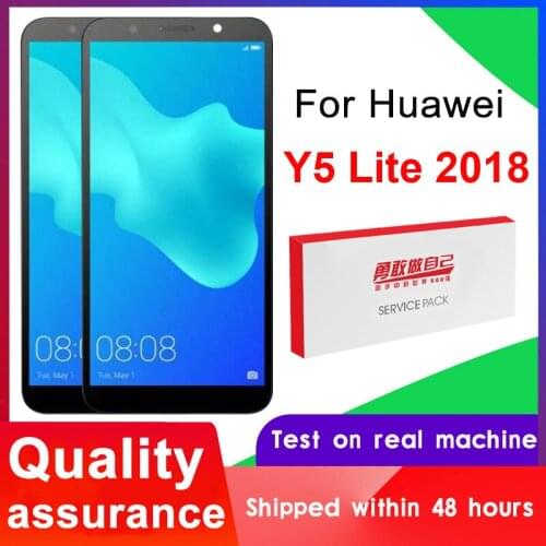 AAA+++ Quality 5.45'' Display Replacement For Huawei Y5 Lite 2018 DRA-LX5 LCD Display Touch Screen Digitizer Assembly