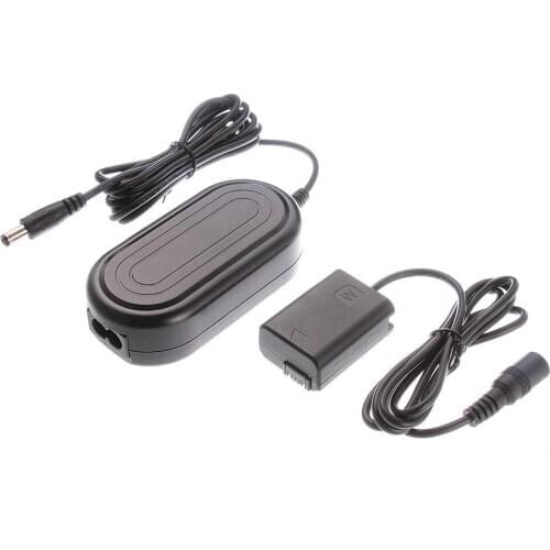 AC-PW20 AC Power Adapter +DC Coupler Kit For Sony NEX-3 NEX-5 A33 A55