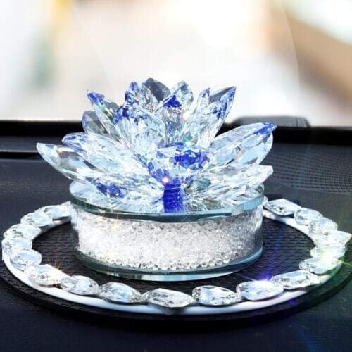 Crystal Perfume Diffuser Car Seat Auto Decoration Diamond Model Air freshener Car Decor