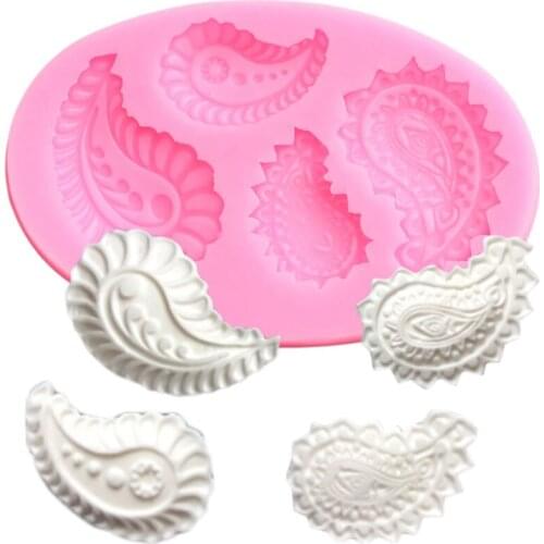 Water Drop Jewelry Cake Border Silicone Cake Decorating Tools Cookie Baking Fondant Mould Candy Polymer Clay Chocolate Molds